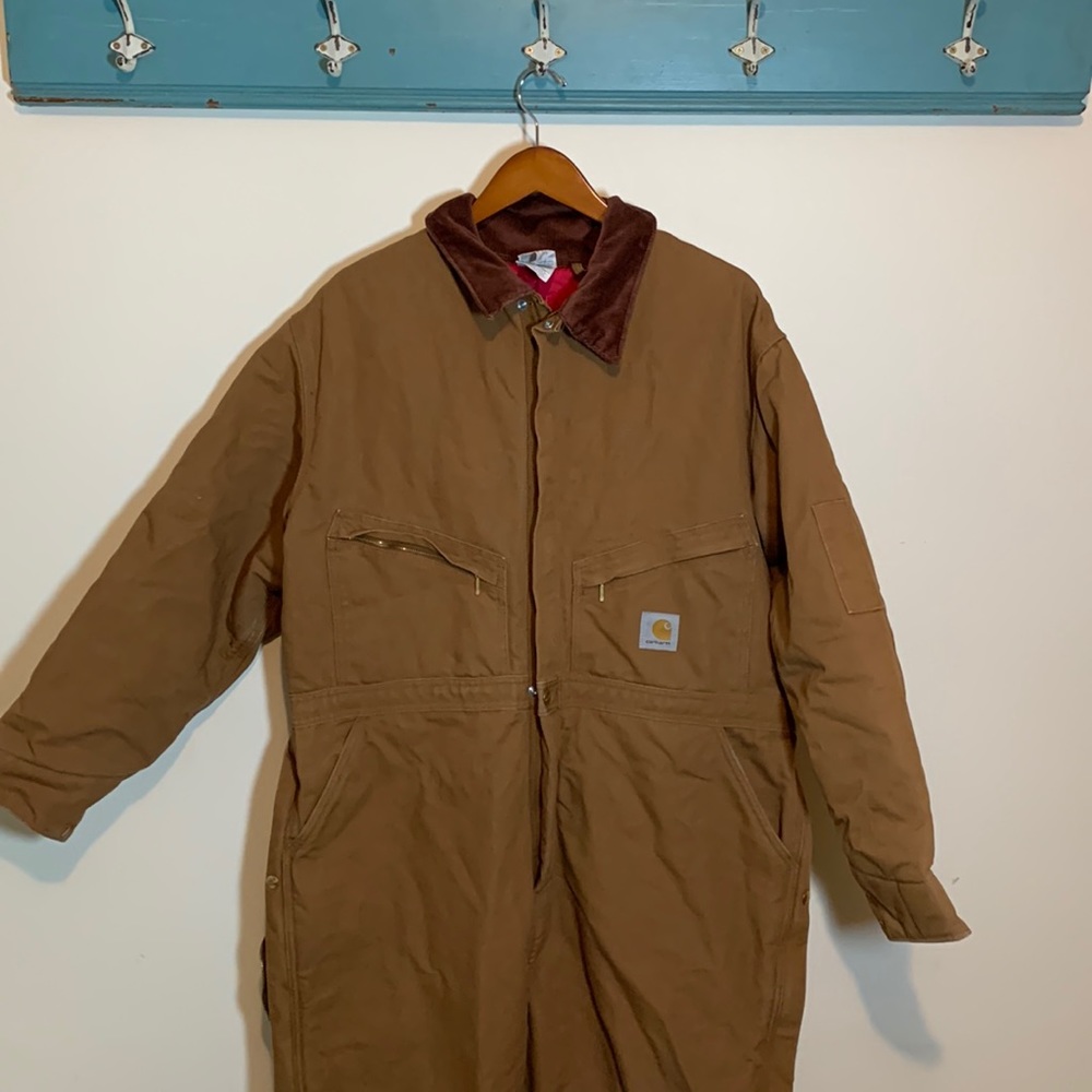 Mens Carhartt insulated coveralls